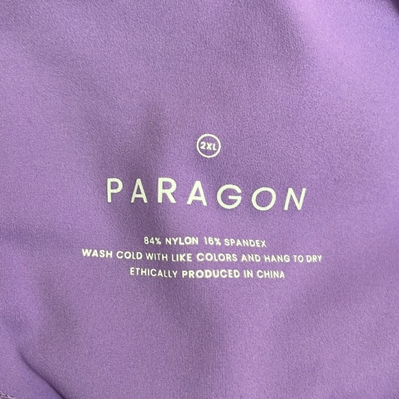 Paragon Purple Plus Size Activewear Leggings - Picture 7 of 7